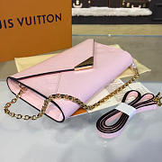 LV monogram vernis mira chain wallet  - 3