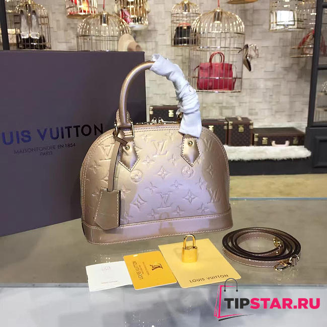 louis vuitton alma bb monogram vernis leather 3540 - 1