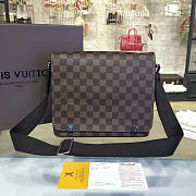  louis vuitton district CohotBag  mm damier ebene 3581 - 1