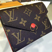 LV victorine  wallet red 3592 - 6