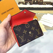 LV victorine  wallet red 3592 - 3