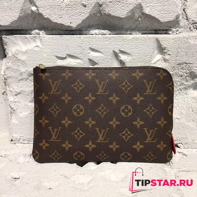  louis vuitton leather CohotBag  clutch bag 3726 - 1