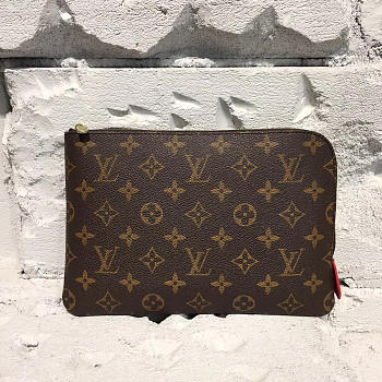  louis vuitton leather CohotBag  clutch bag 3726