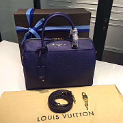 louis vuitton speedy 30 blue 3804 - 1