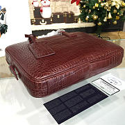 Prada leather briefcase 4206 - 5