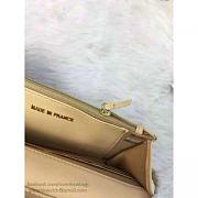 chanel lambskin mini chain wallet light beige a81023 vs03754 - 3