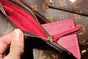 LV supreme monogram canvas wallet clutch bag 61276 - 6