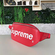 louis vuitton supreme CohotBag pocket red 3094 - 6