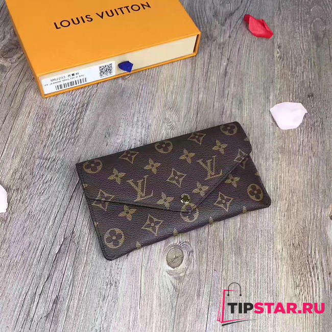 LV jeanne wallet rose ballerine - 1