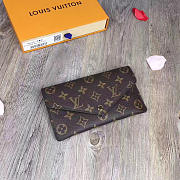 LV jeanne wallet rose ballerine - 1