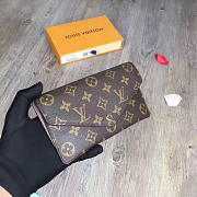 LV jeanne wallet rose ballerine - 4