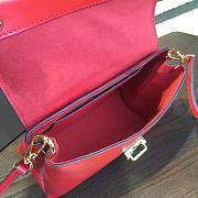 CohotBag louis vuitton one handle flap bag pm red 3297 - 2