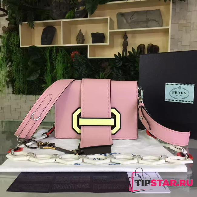 Prada Plex Ribbon Bag Pink 4244 - 1