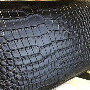 YSL Monogram Kate Crocodile Embossed Shiny Leather 4764 - 3