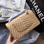 chanel classic handbag beige - 4