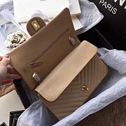 chanel classic handbag beige - 2