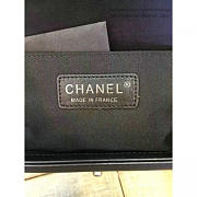 Chanel Braided Calfskin Boy Bag Black A67086 VS05259 - 4