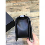Chanel Braided Calfskin Boy Bag Black A67086 VS05259 - 5