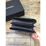Chanel Braided Calfskin Boy Bag Black A67086 VS05259 - 6