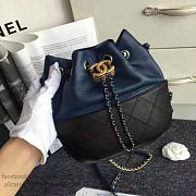 Chanels Gabrielle Purse (Blue And Black) A98787 VS05032 - 5