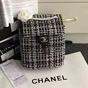 chanel tweed canvas mini backpack 170305 vs02592 - 1