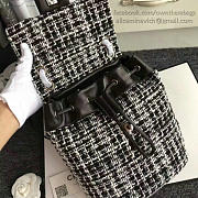 chanel tweed canvas mini backpack 170305 vs02592 - 3