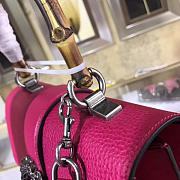 GUCCI Dionysus Medium Top Handbag (Rose Red Leather)  - 3