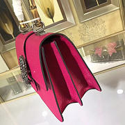 GUCCI Dionysus Medium Top Handbag (Rose Red Leather)  - 2