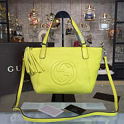 GUCCI Leather Soho Top Handbag - 1