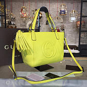 GUCCI Leather Soho Top Handbag - 3