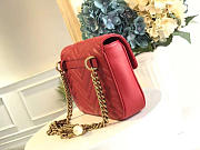 GUCCI GG Marmont Bag (Red) 2639 - 4