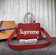 louis vuitton supreme CohotBag red 51347 - 1