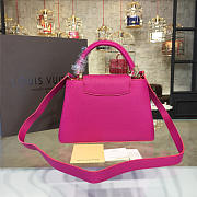 LV Capucines BB hot pink 3445 - 4