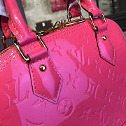 LV alma bb hornskin pink monogram vernis leather 3556 - 3