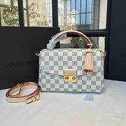 CohotBag louis vuitton croisette damier azur canvas gray - 1