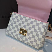 CohotBag louis vuitton croisette damier azur canvas gray - 3