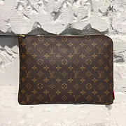  louis vuitton leather CohotBag  clutch bag 3724 - 1