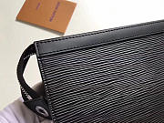 louis vuitton supreme clutch black bag m41366  - 2