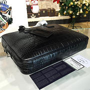 Prada leather briefcase 4201 - 5