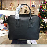 Prada leather briefcase 4214 - 4