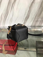 YSL Moon & Star Blk Leather Bucket Bag 4813 - 3