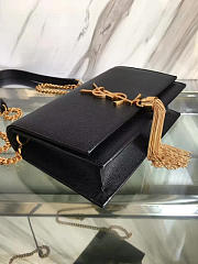 YSL Monogram Kate Gold Tassel In Grain De Poudre Embossed Leather 5052 - 6
