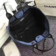 CHANEL Shopping Bag (Blue) A68046 VS05826 - 4