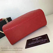 CHANEL Small Label Click Leather Shopping Bag (Red) A93731 VS02552 - 5