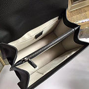 GUCCI Dionysus Medium Top Handbag (Black Leather) - 3