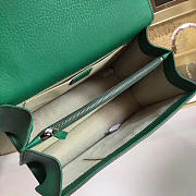 GUCCI Dionysus Medium Top Handbag (Rose Green Leather) - 3