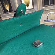 GUCCI Dionysus Medium Top Handbag (Rose Green Leather) - 4