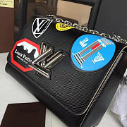 LV Twist Black MM 3051 - 3