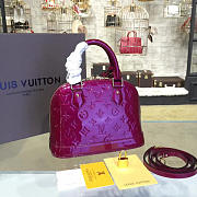 LV alma bb monogram vernis leather CohotBag  m50565 - 4