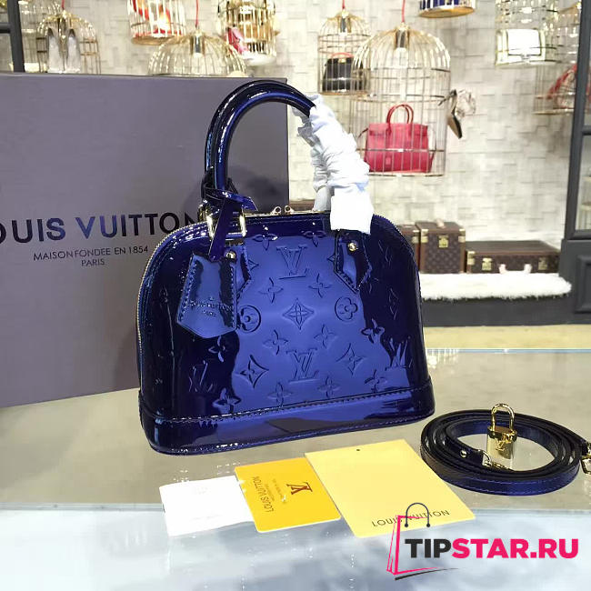 LV alma bb monogram vernis leather 3542 - 1